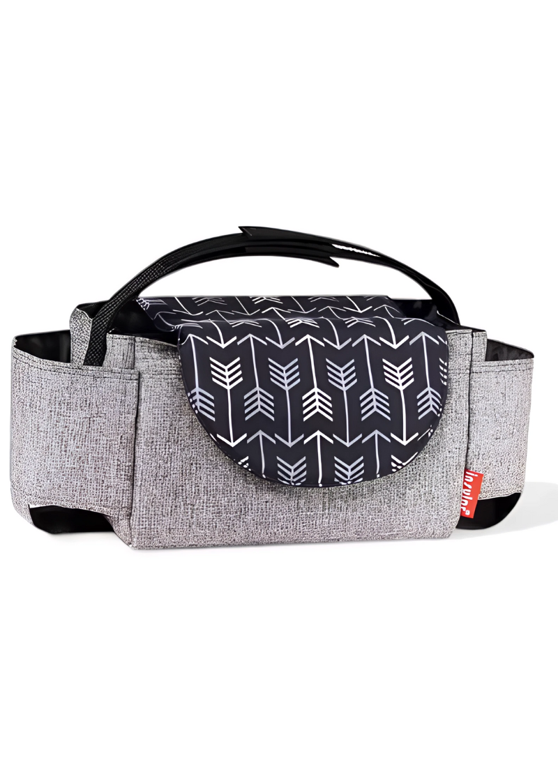 Large Capacity Diaper Bag with Insulated Bottle Pockets html Copiar