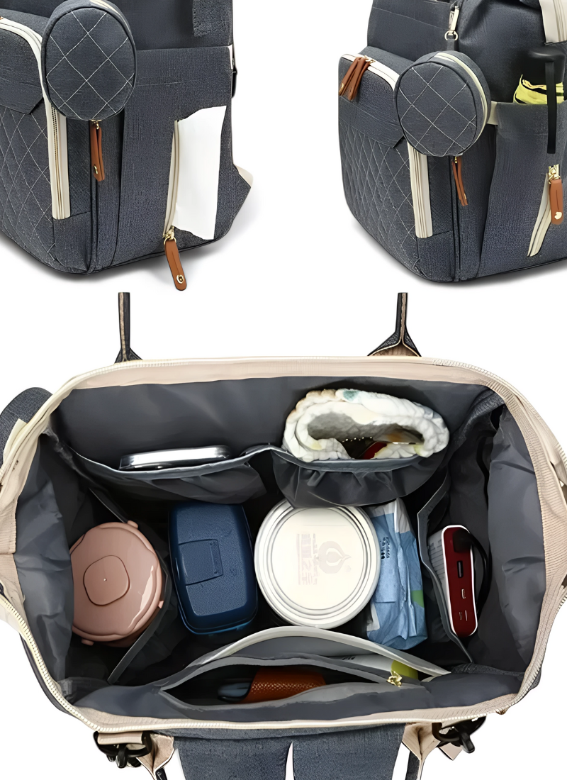 USB Waterproof Maternity Backpack (Large Capacity)
