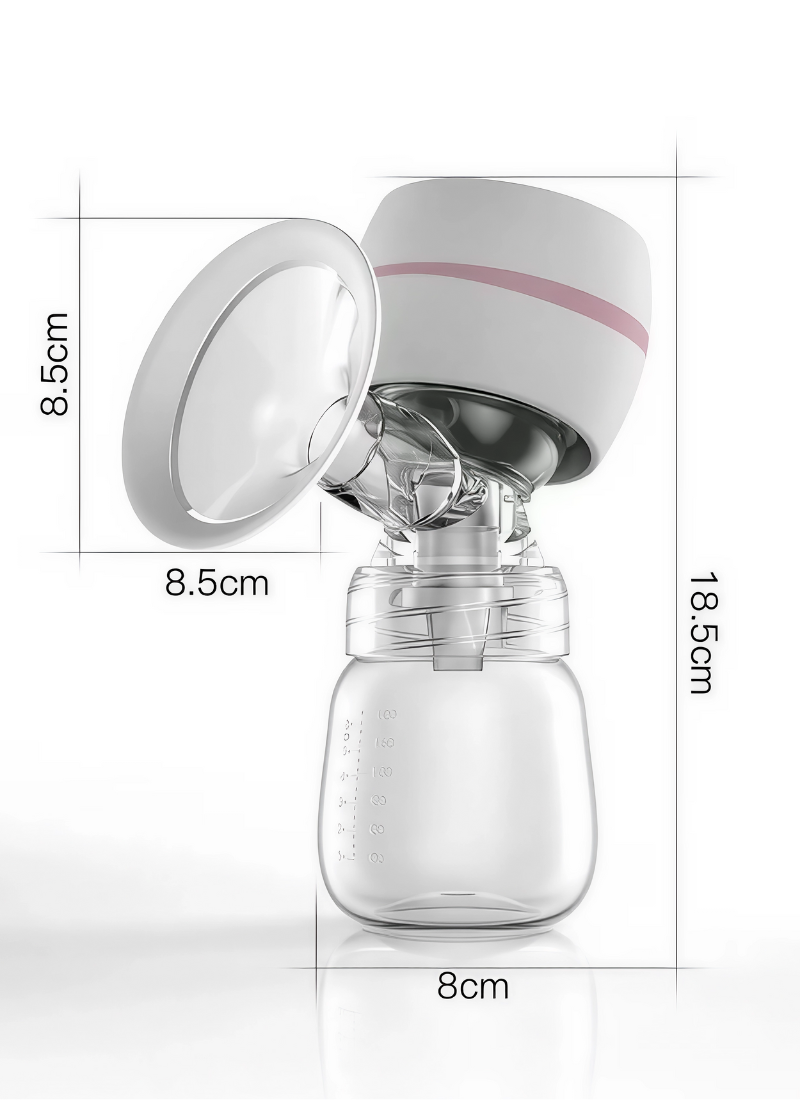 Electric baby breastfeeding bottle breast pump