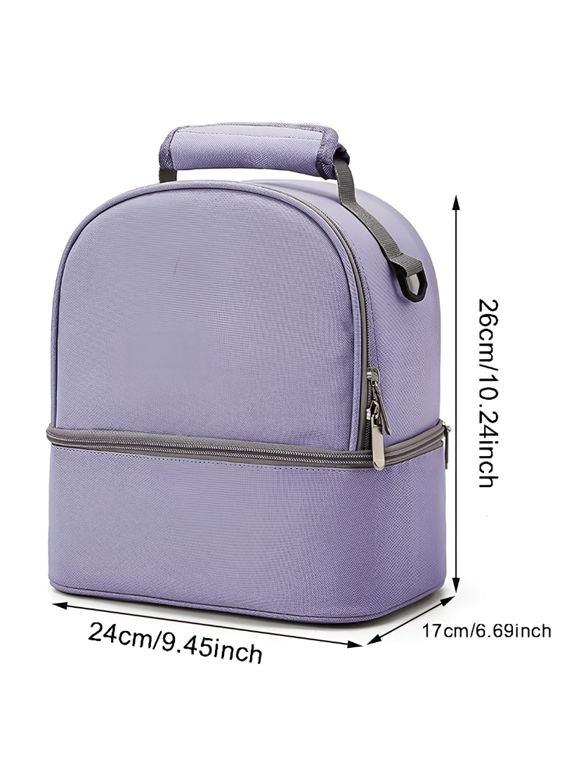 Double Layer Insulated Mommy Food Bag