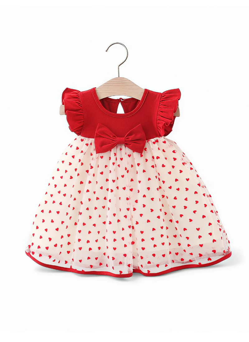 Heart Bow Princess Dress