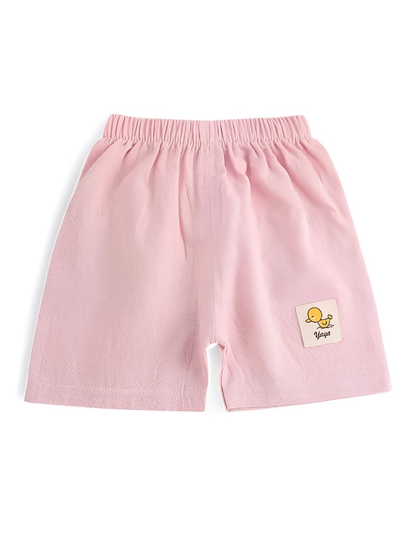 Baby Korean Cotton-Linen Shorts