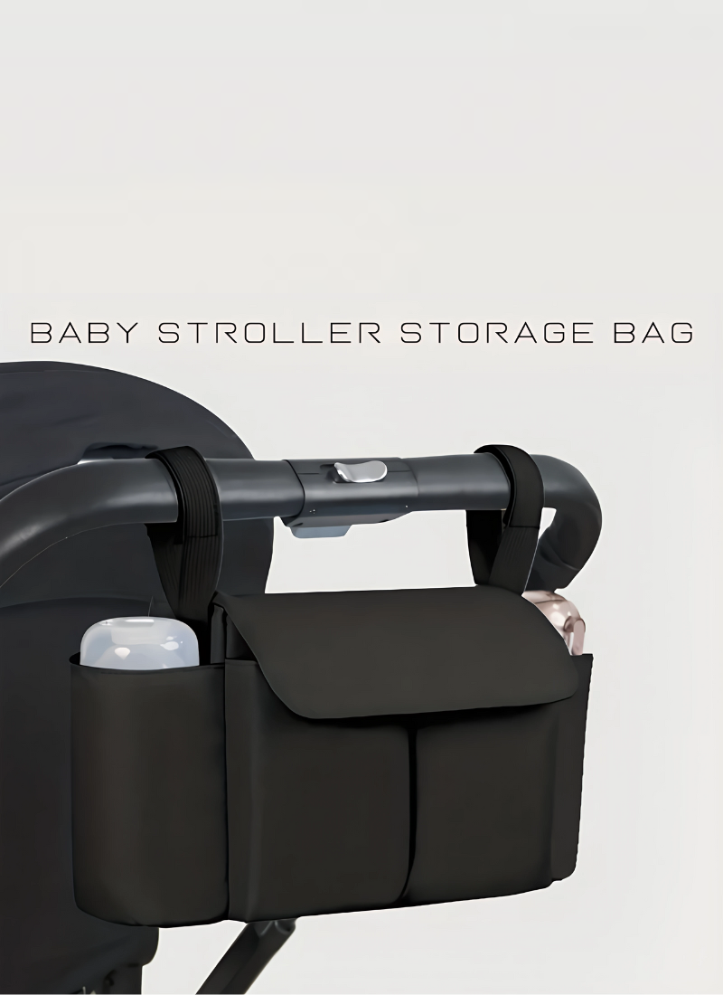 Stroller Organizer Bag with Bottle Holder