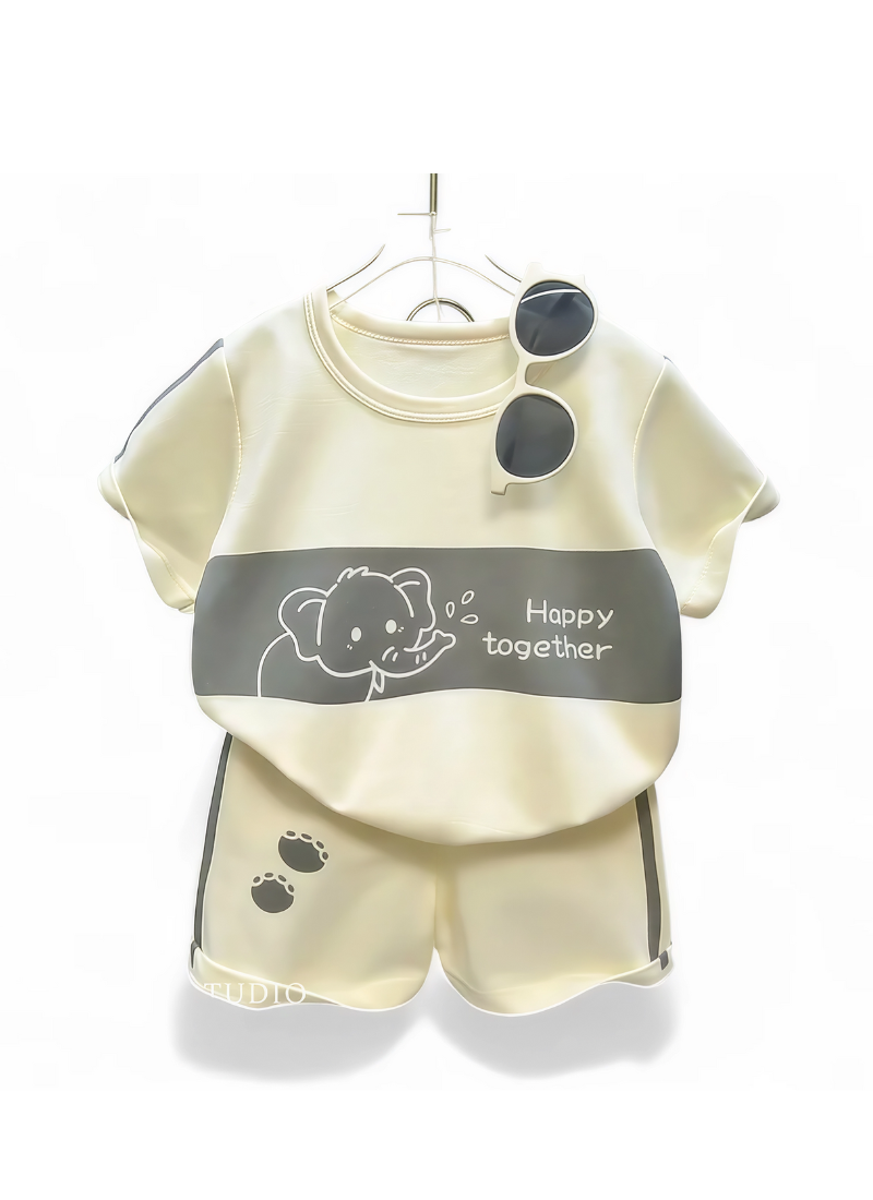 STRIPED SUMMER SET (2PCS)