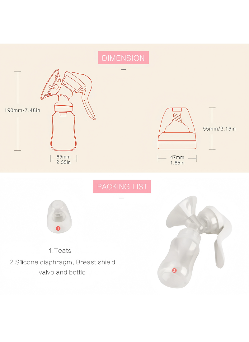 Manual Breast Feeding Pump