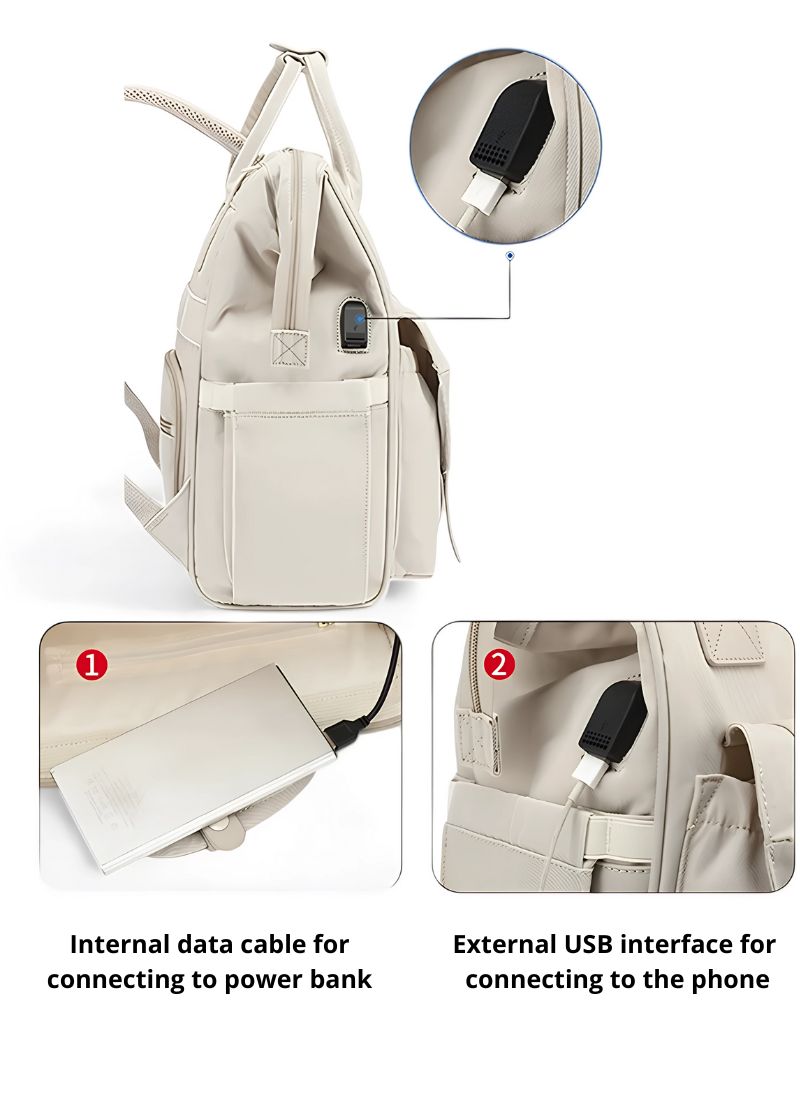 Pangdube Waterproof Mummy Bag with Stroller Hooks