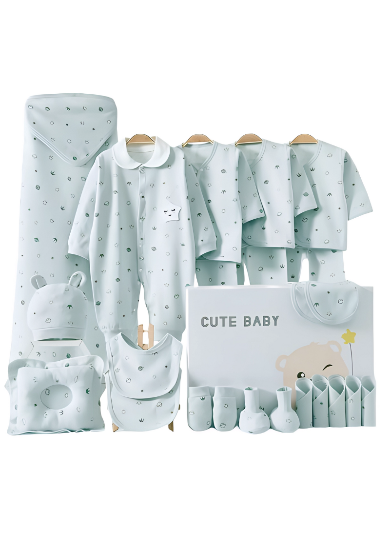 Kit Newborn Star Style Clothing Set - 24 PCS