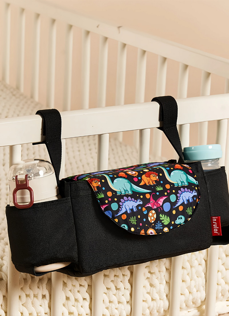 Large Capacity Diaper Bag with Insulated Bottle Pockets html Copiar