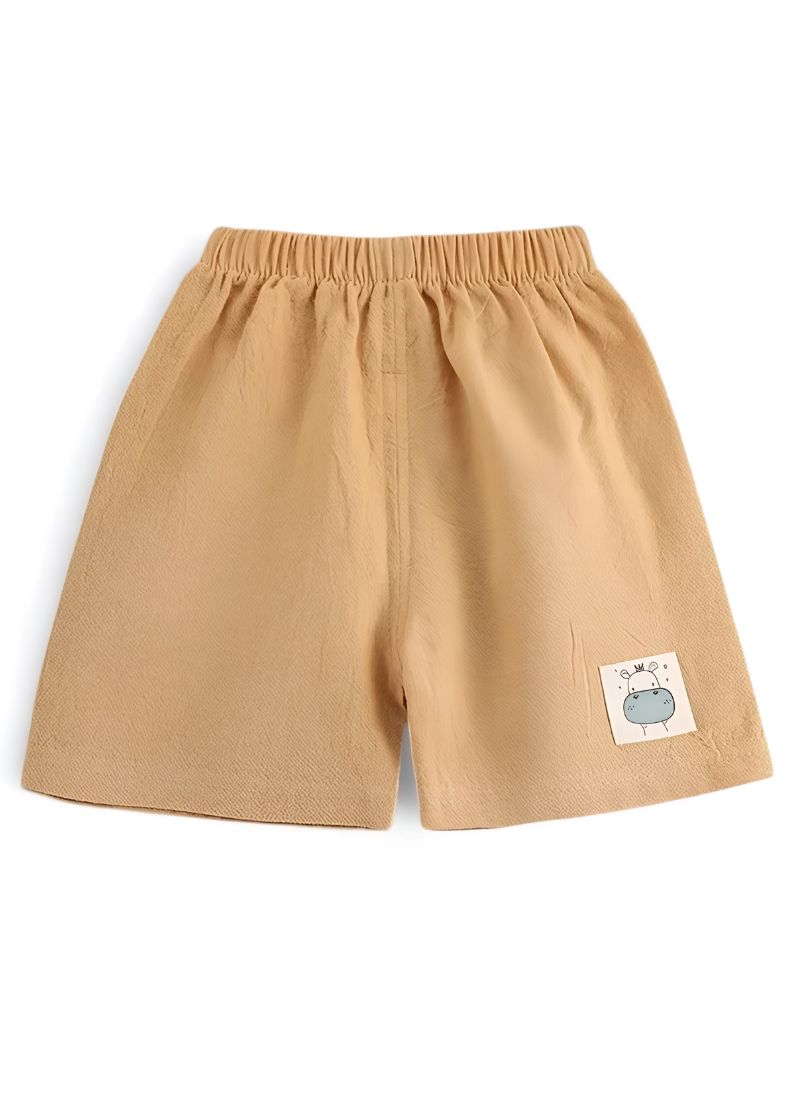 Baby Korean Cotton-Linen Shorts