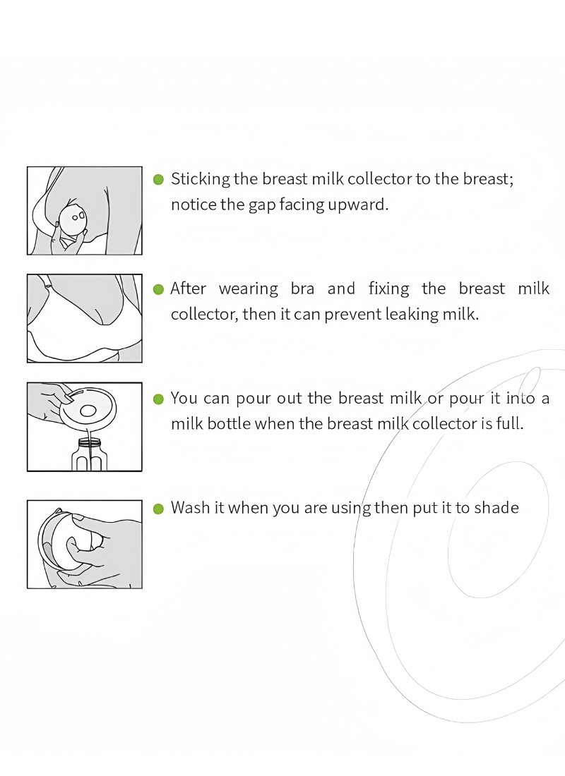 Portable Breast Milk Collector