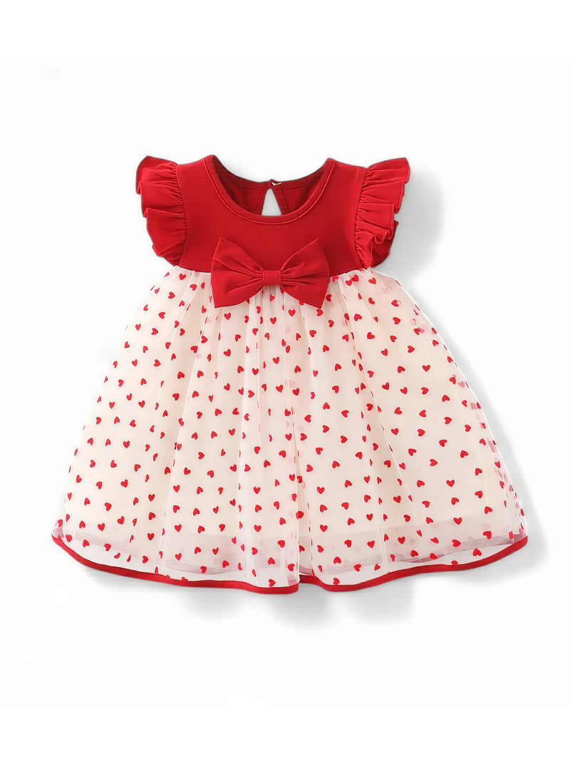 Heart Bow Princess Dress