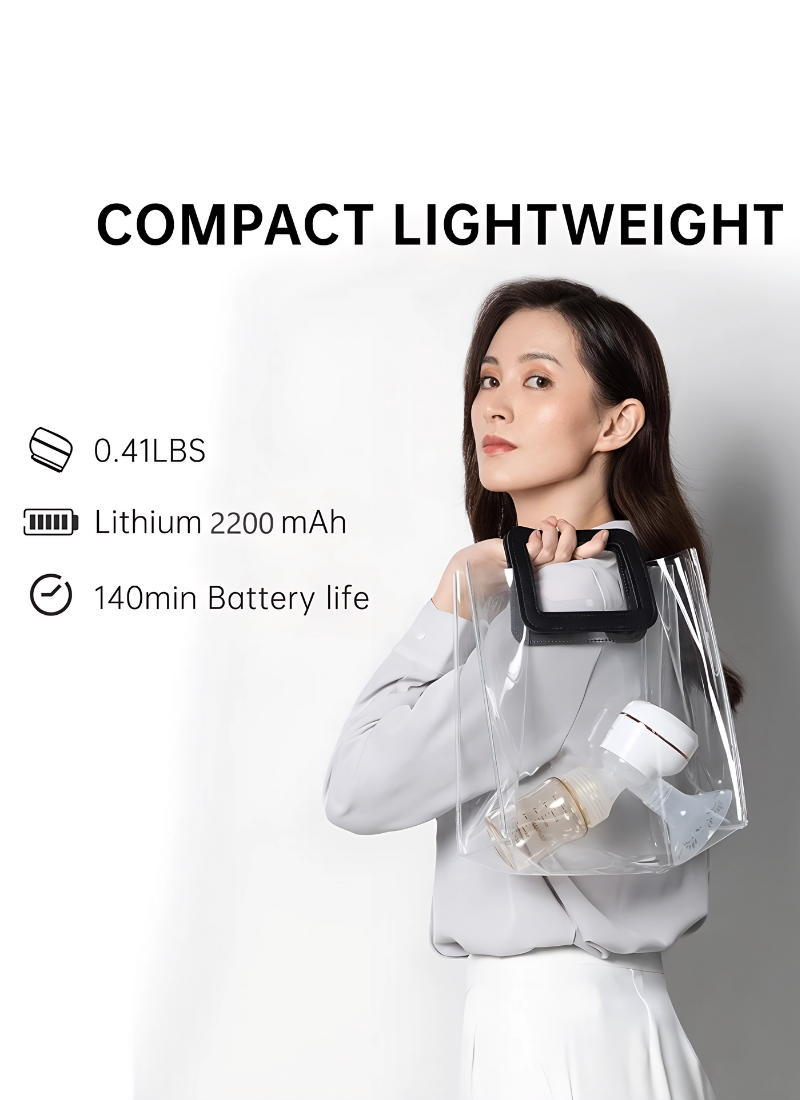 Electric baby breastfeeding bottle breast pump