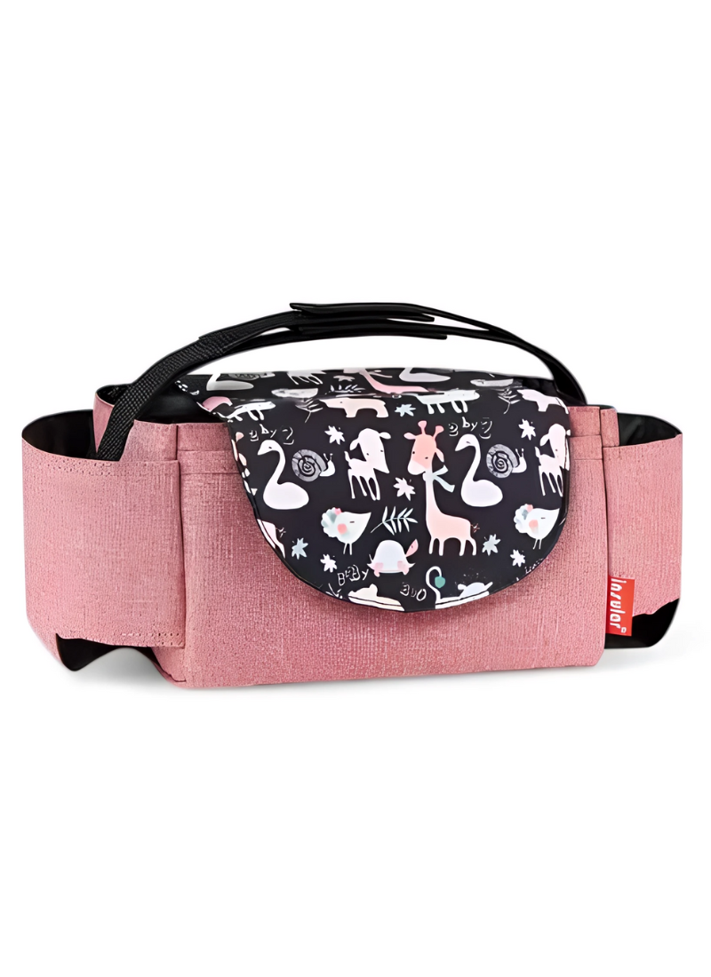 Large Capacity Diaper Bag with Insulated Bottle Pockets html Copiar