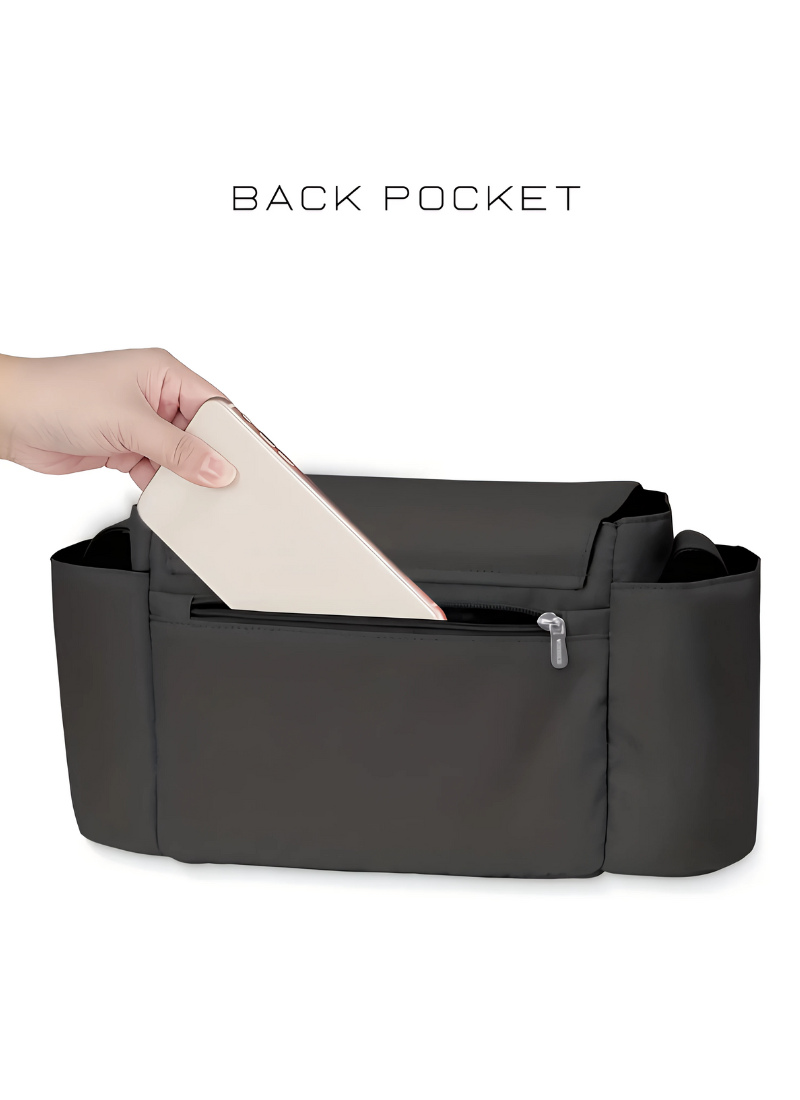 Stroller Organizer Bag with Bottle Holder