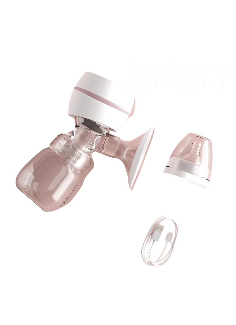 Electric baby breastfeeding bottle breast pump