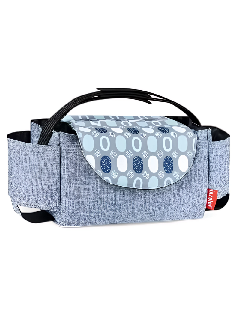 Large Capacity Diaper Bag with Insulated Bottle Pockets html Copiar