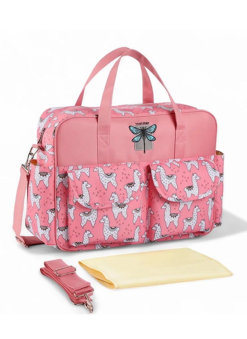 Waterproof Diaper Messenger Travel Bag