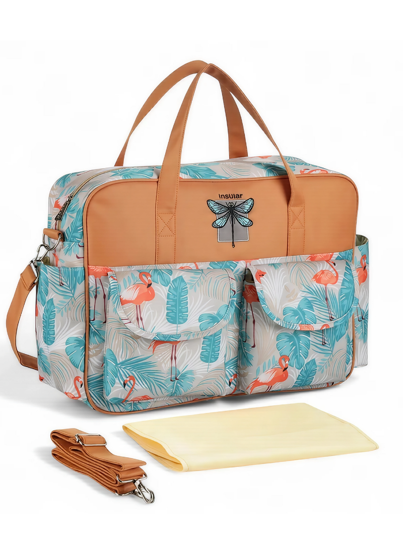 Waterproof Diaper Messenger Travel Bag