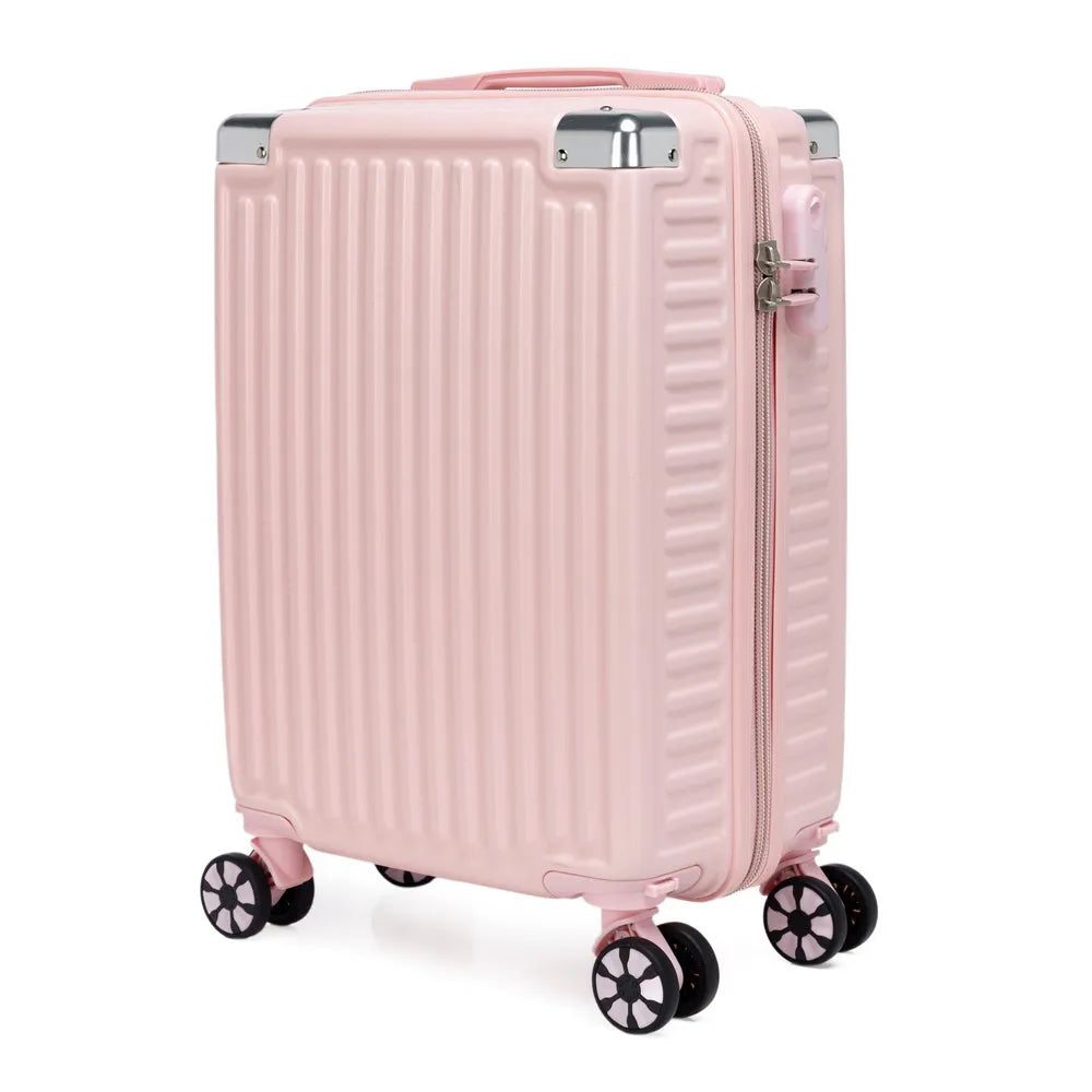 Lequeen Lightweight Carry-On Suitcase – 8kg Capacity, Durable & Compact with Spinner Wheels