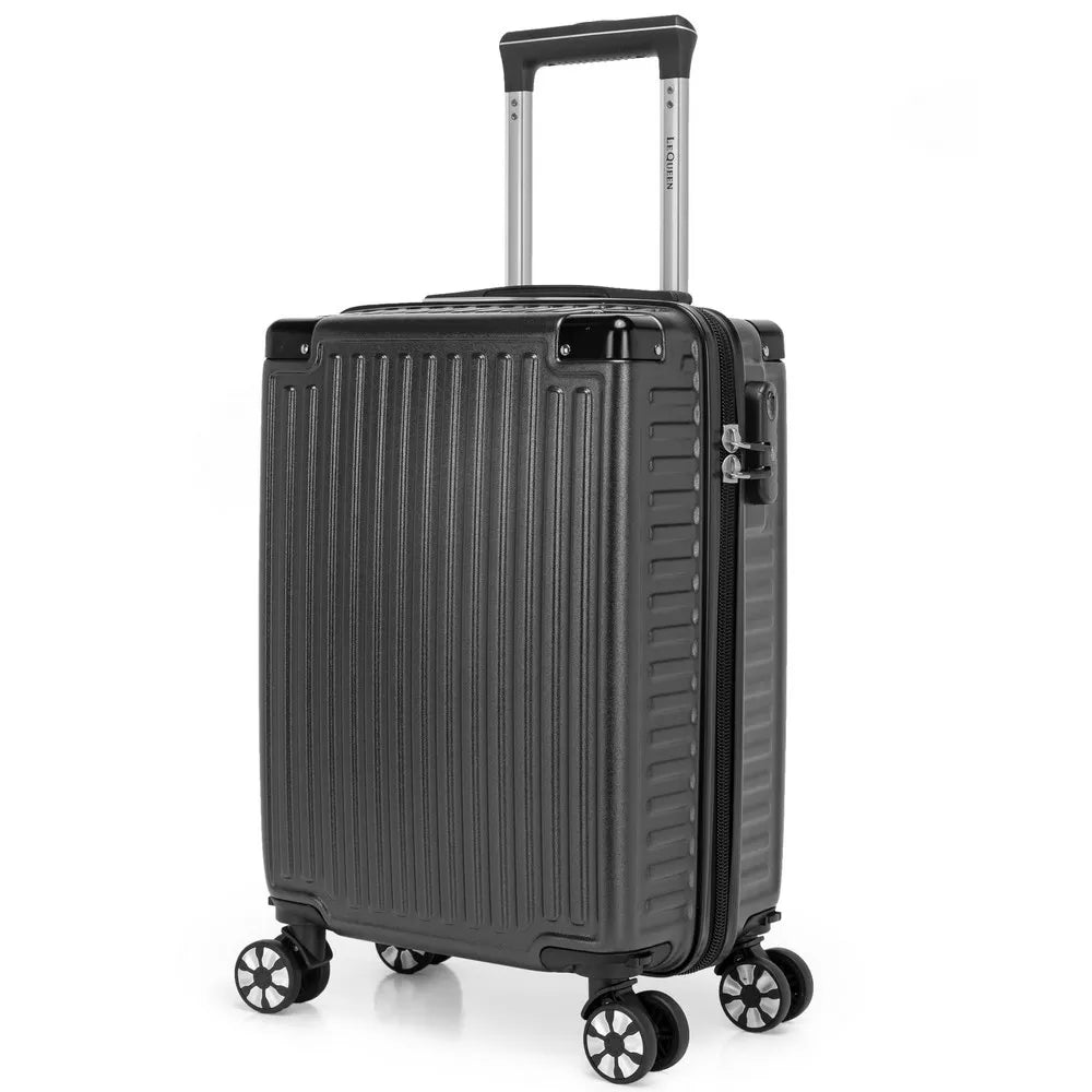 Lequeen Lightweight Carry-On Suitcase – 8kg Capacity, Durable & Compact with Spinner Wheels