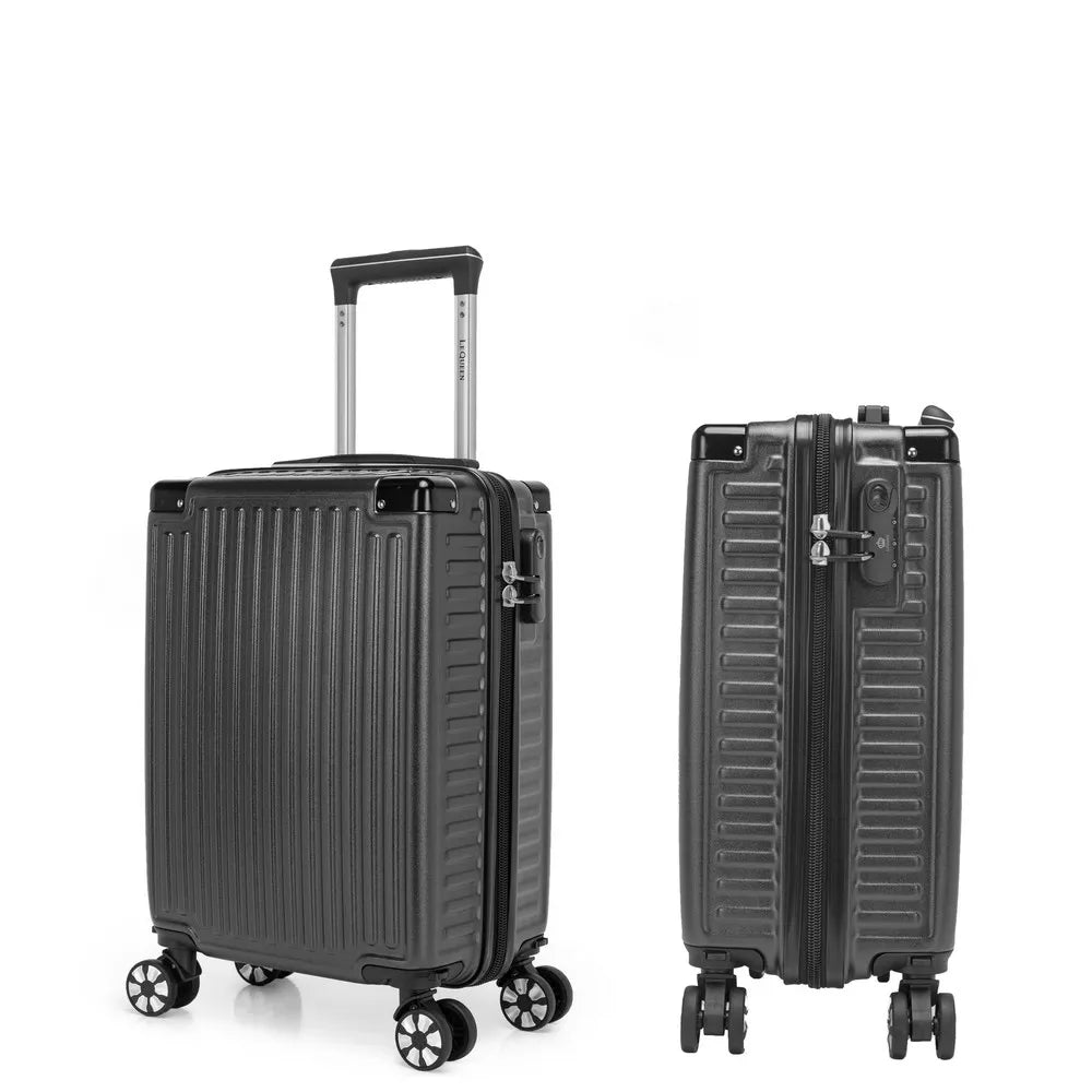 Lequeen Lightweight Carry-On Suitcase – 8kg Capacity, Durable & Compact with Spinner Wheels