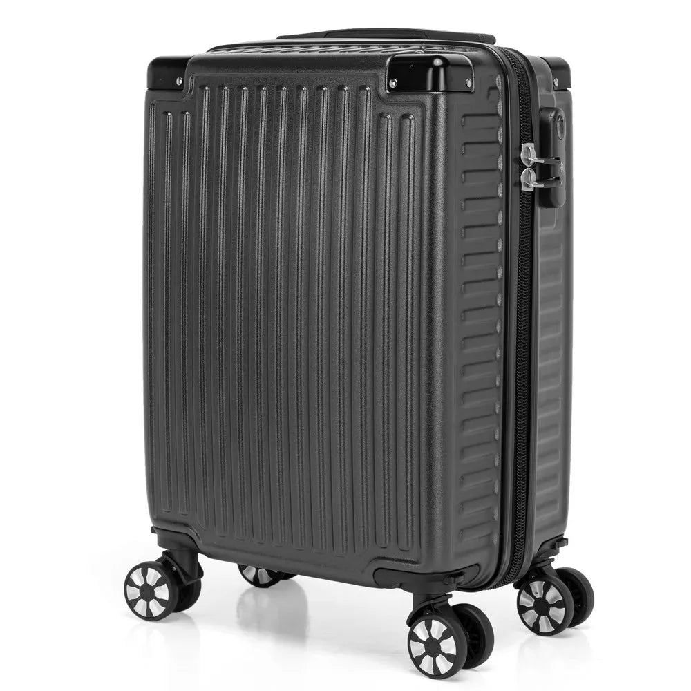 Lequeen Lightweight Carry-On Suitcase – 8kg Capacity, Durable & Compact with Spinner Wheels