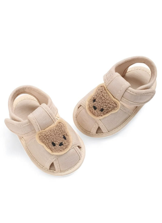 Cute Bear First Step Soft Sole Sandals
