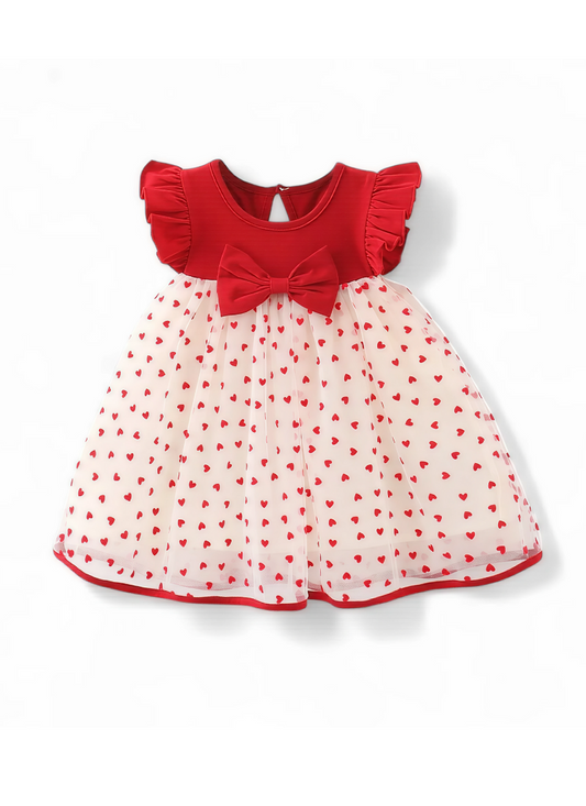 Heart Bow Princess Dress
