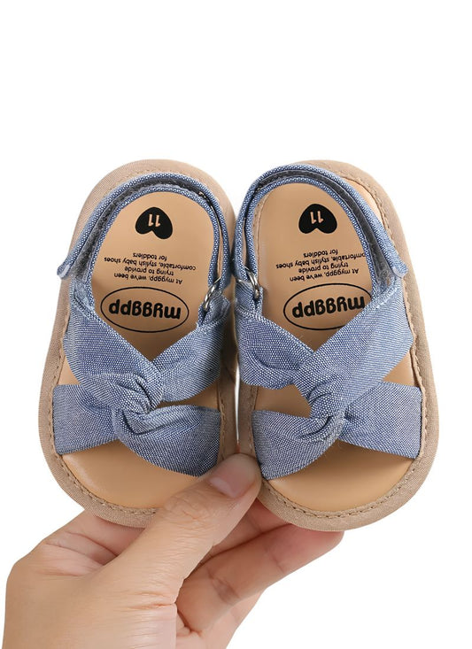 Princess Bow First Walker Sandals