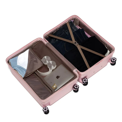 Lequeen Lightweight Carry-On Suitcase – 8kg Capacity, Durable & Compact with Spinner Wheels
